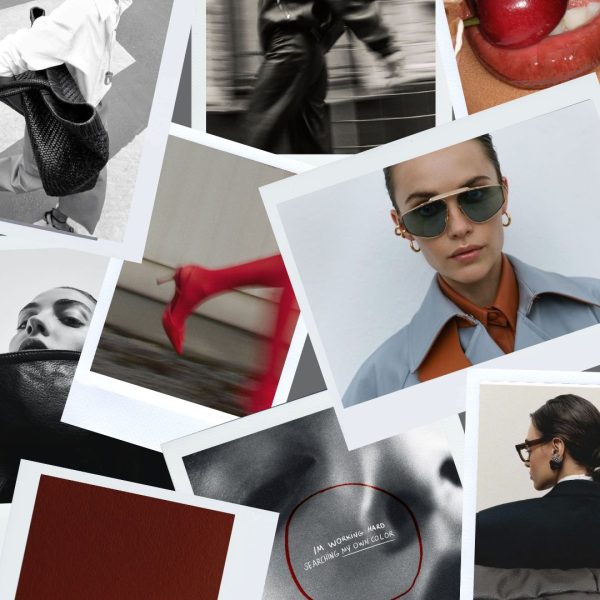 White Modern Moodboard Instagram Post